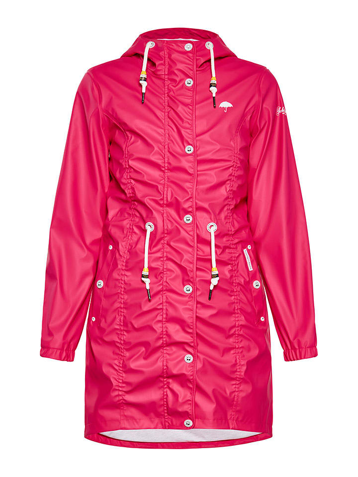Schmuddelwedda Regenmantel in Pink - 76% | Größe XXL | Damen-outdoorjacken