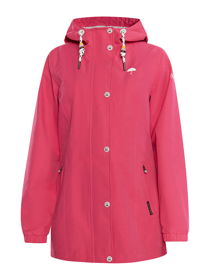Schmuddelwedda Regenjacke in Pink - 70% | Größe XL | Damen-outdoorjacken