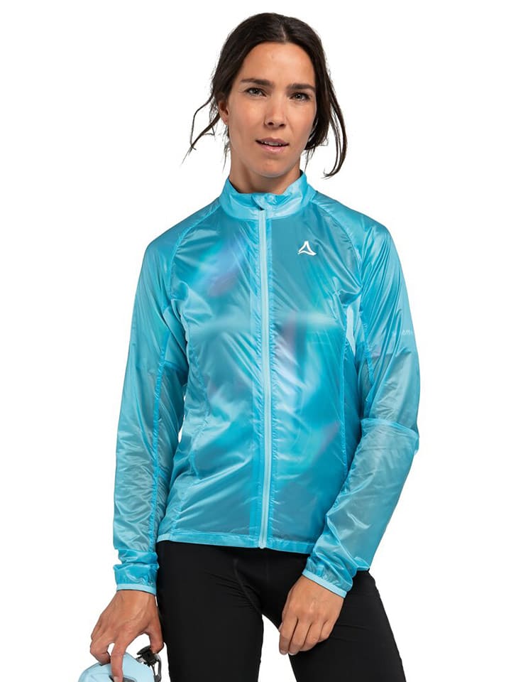 Schöffel Fahrradjacke "Gaiole" in Blau - 62% | Größe 42 | Damen-outdoorjacken