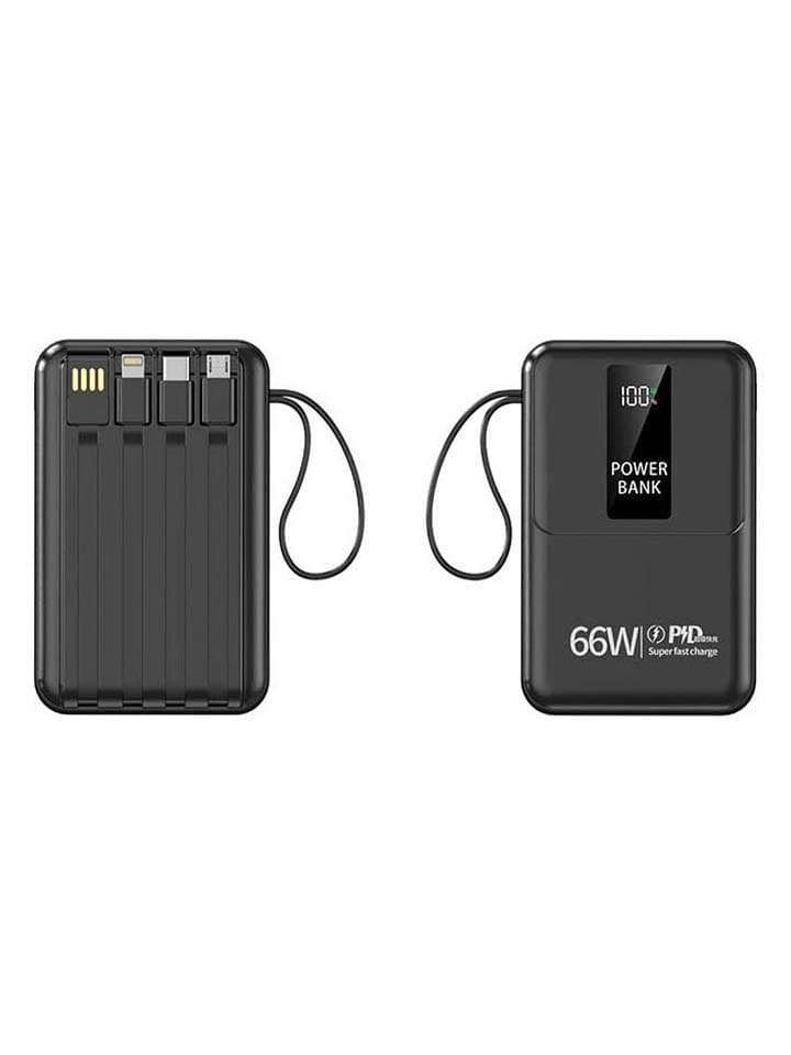SWEET ACCESS Powerbank w kolorze czarnym - 20.000 mAh rozmiar: onesize