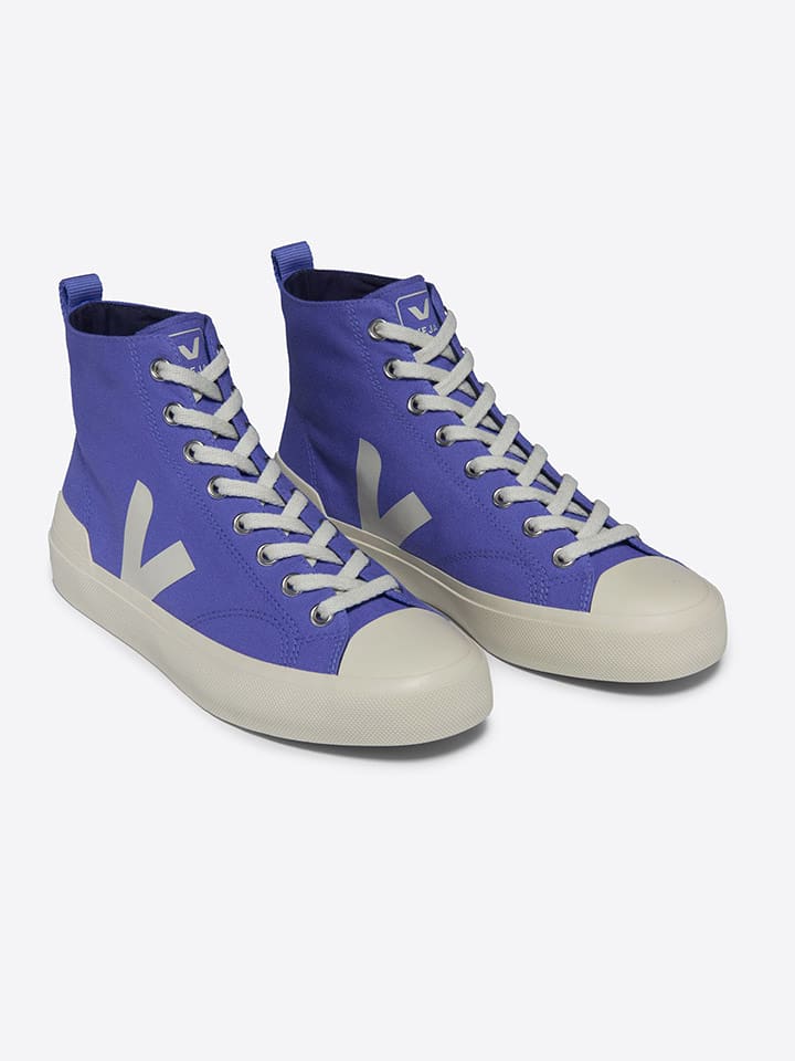 Veja Sneakers "Wata II" in Blau/ Creme - 62% | Größe 42 | Herrensneakers