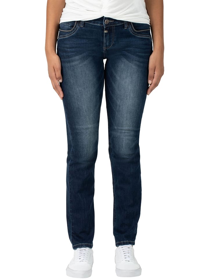 Timezone Jeans "Tahila" - Slim fit - in Dunkelblau - 64% | Größe W27/L32 | Damenjeans