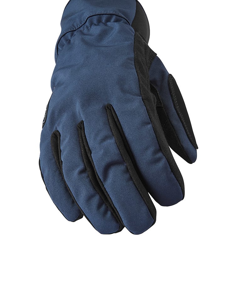 SEALSKINZ Funktionsfingerhandschuhe "Howe" in Dunkelblau/ Schwarz - 57% | Größe S | Damenhandschuhe
