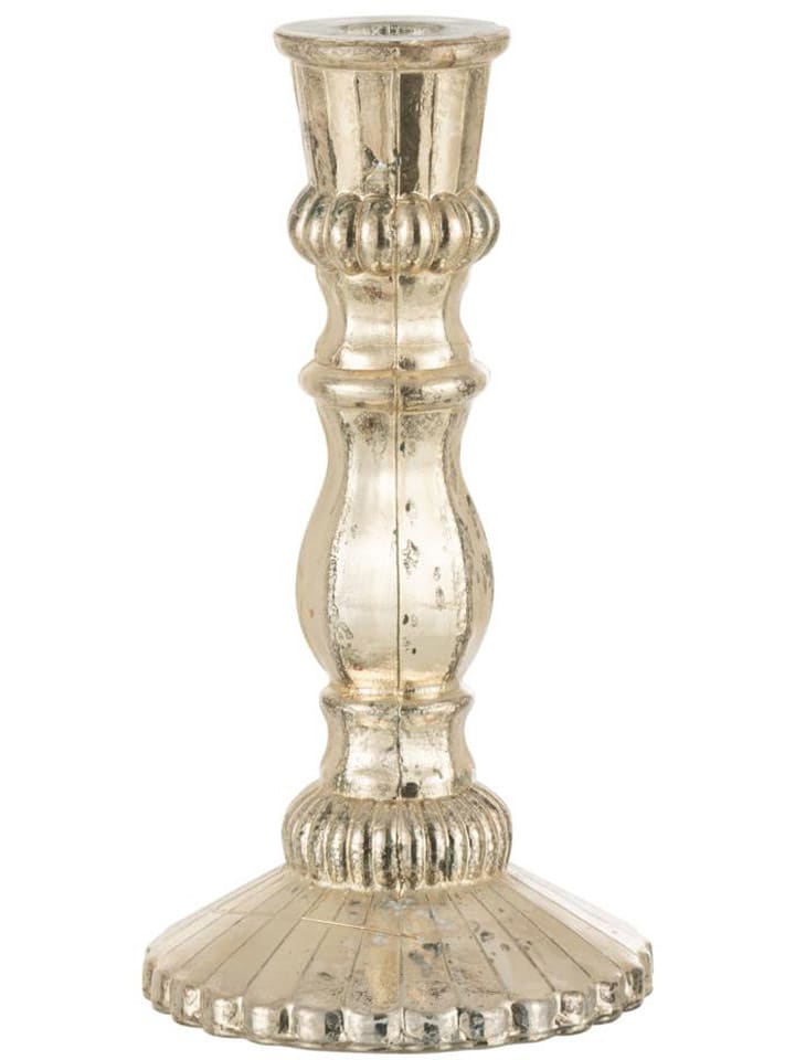 J Line Kerzenständer in Silber - (H)23 x Ø 12 cm - 30% | Kerzen-vasen