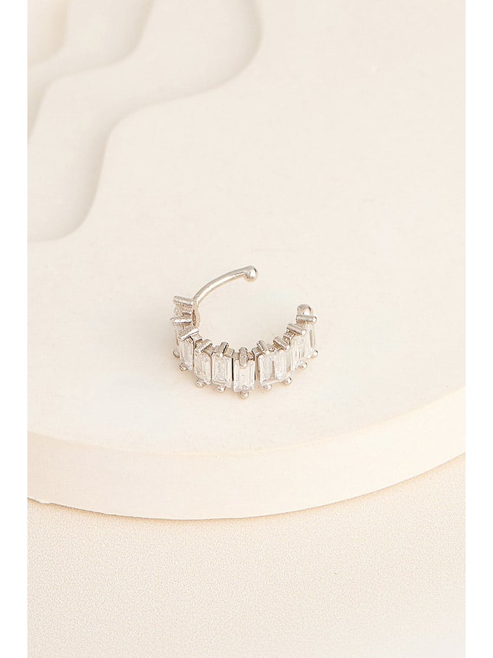 Heliophilia Silber-Earcuff mit Edelsteinen - 36% | Schmuck