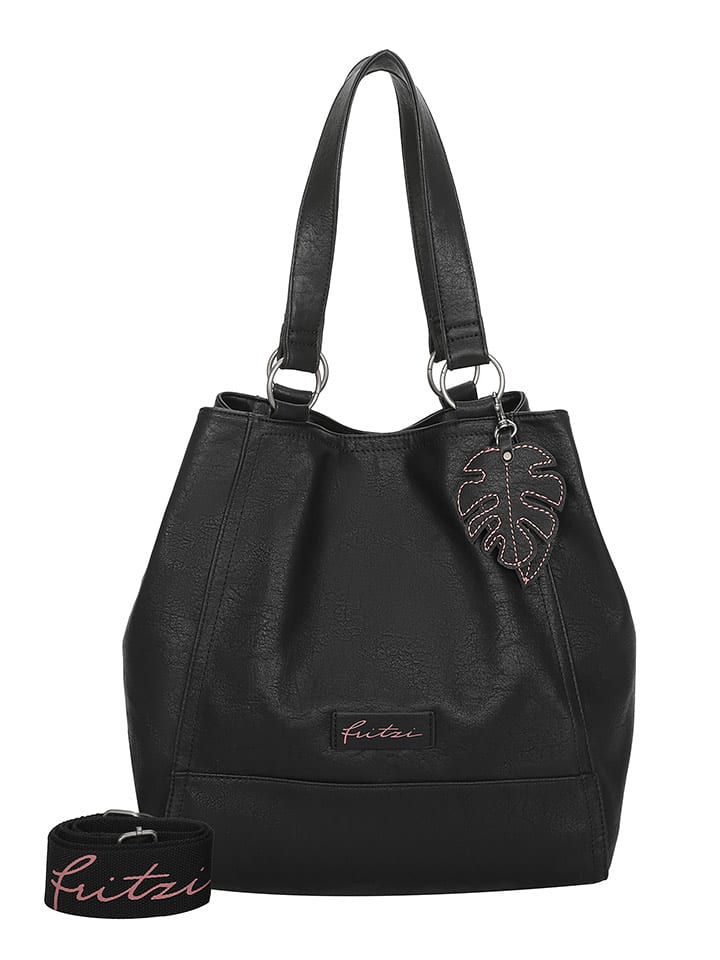 Fritzi aus Preußen Schultertasche in Schwarz - (B)32 x (H)33 x (T)16 cm - 48% | Damen-taschen