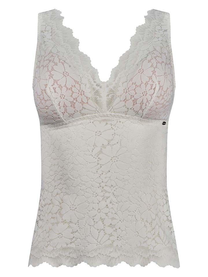 Skiny Hemdchen in Creme - 50% | Größe 42 | Damen-loungewear