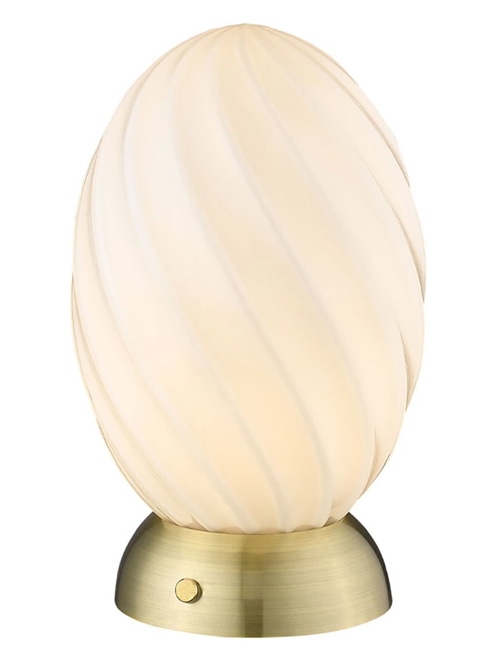 Halo Design Tischleuchte "Twist" in Weiß - (H)22 x Ø 15 cm - 81% | Tischleuchten