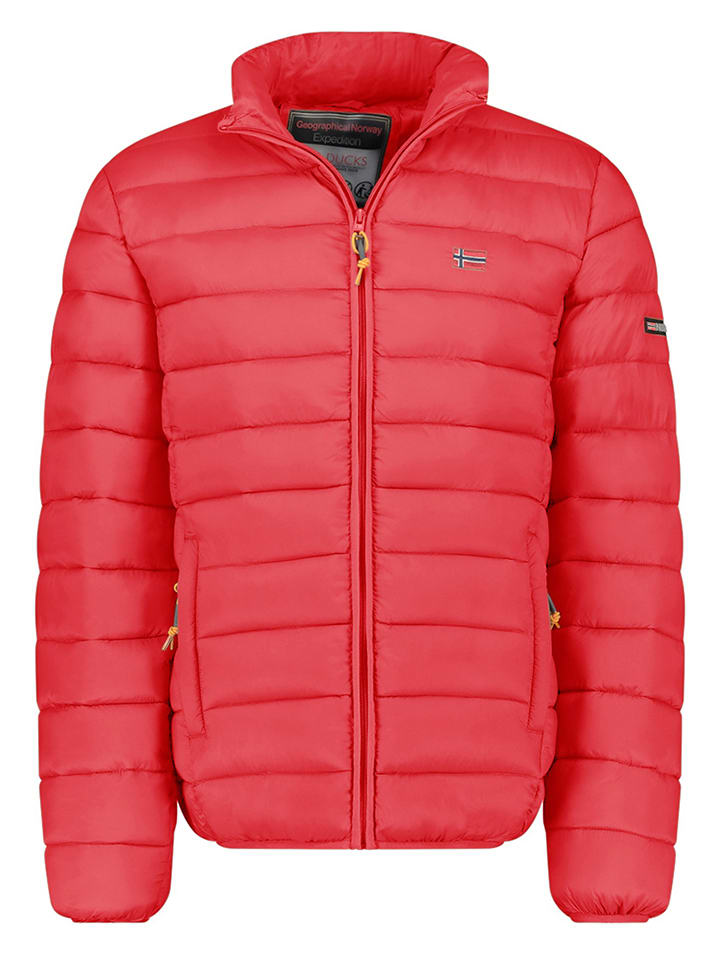 Geographical Norway Steppjacke "Amigolor" in Rot - 67% | Größe L | Herrenjacken