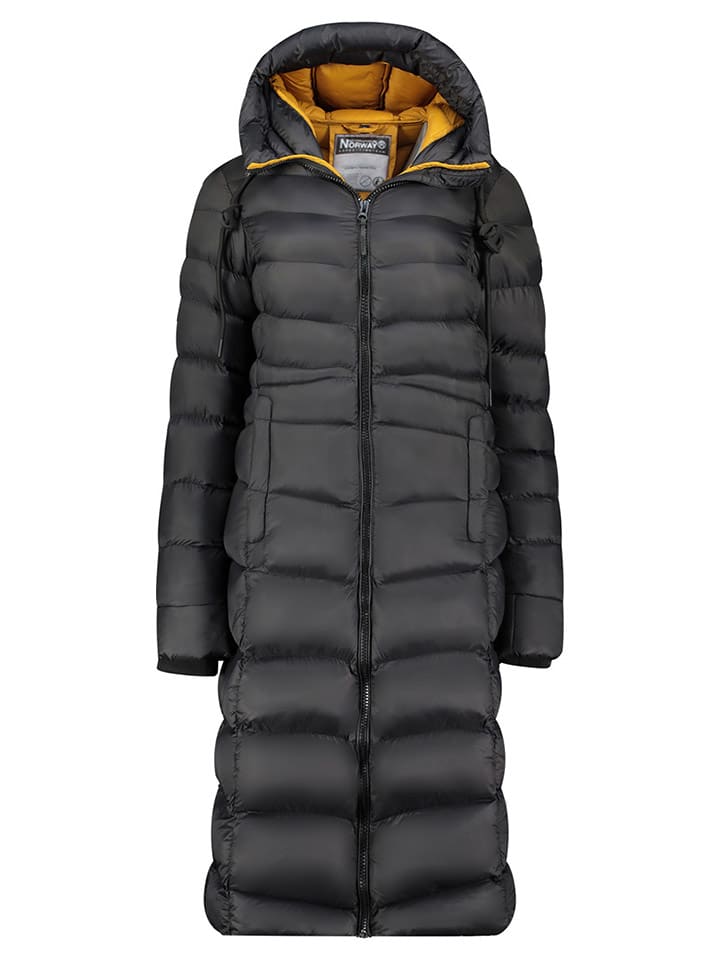 Geographical Norway Steppmantel "Berangere" in Schwarz - 68% | Größe S | Damenjacken