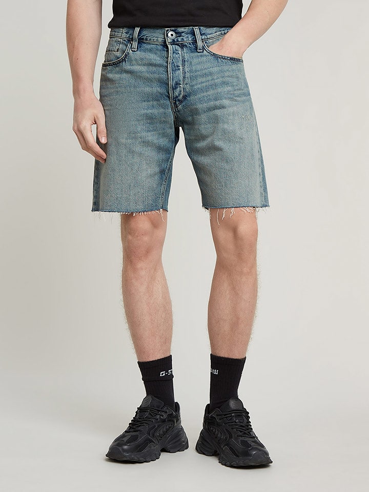 G-Star Jeans-Bermudas in Blau - 76% | Größe W34 | Herren-shorts
