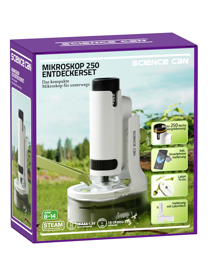 TOPBRIGHT Mikroskop "250" - ab 8 Jahren - 10% | Experimentieren-spielzeug