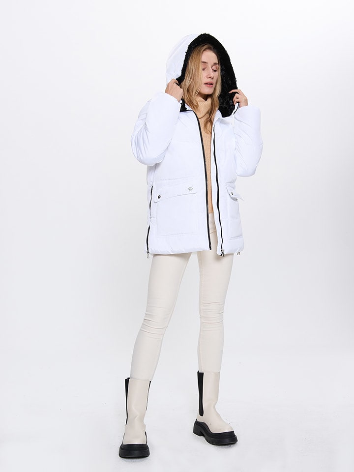 madden girl Winterjacke in Weiß - 81% | Größe M | Damenjacken