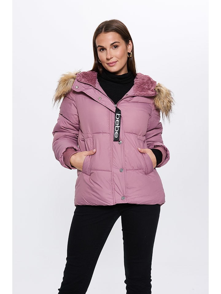 bebe Winterjacke in Rosa - 74% | Größe M | Damenjacken