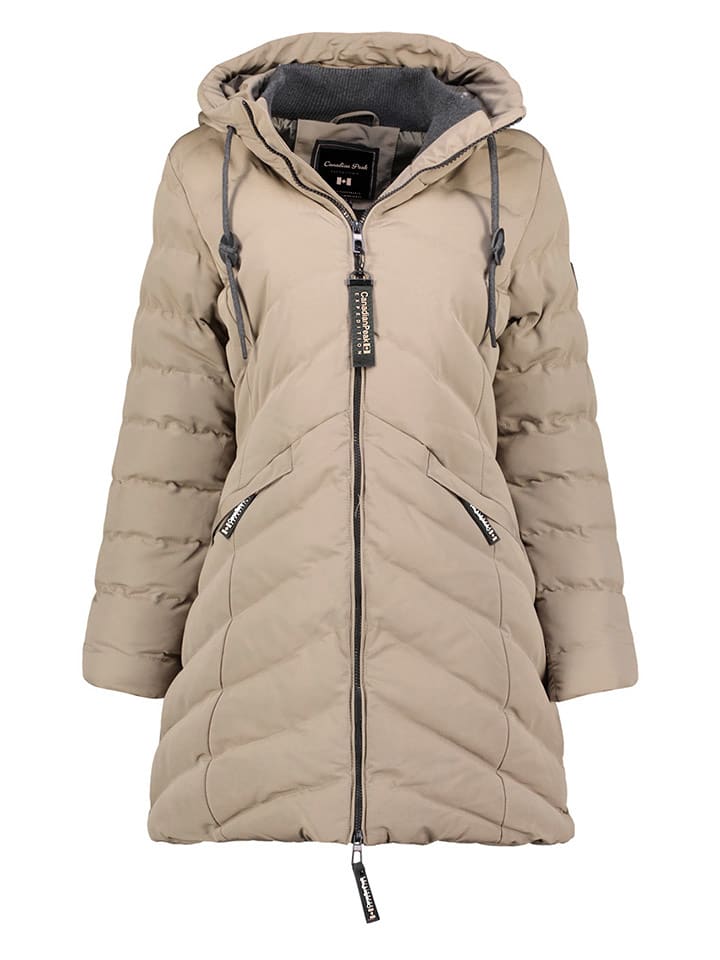 Canadian Peak Wintermantel "Clarisseak" in Beige - 75% | Größe XXL | Damenjacken