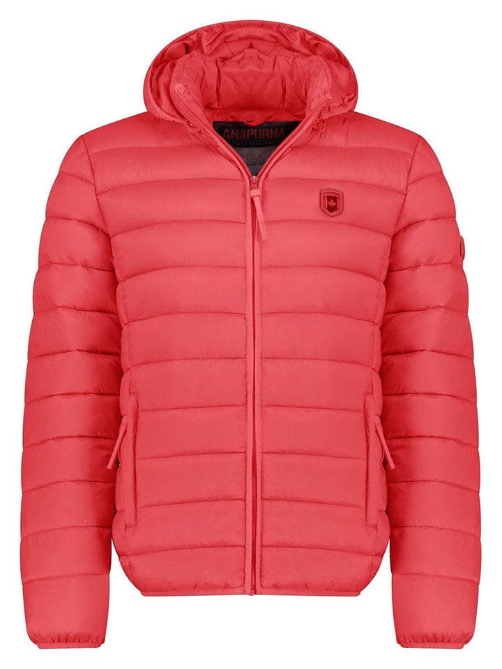 ANAPURNA Steppjacke "Amitalana" in Rot - 65% | Größe L | Herrenjacken