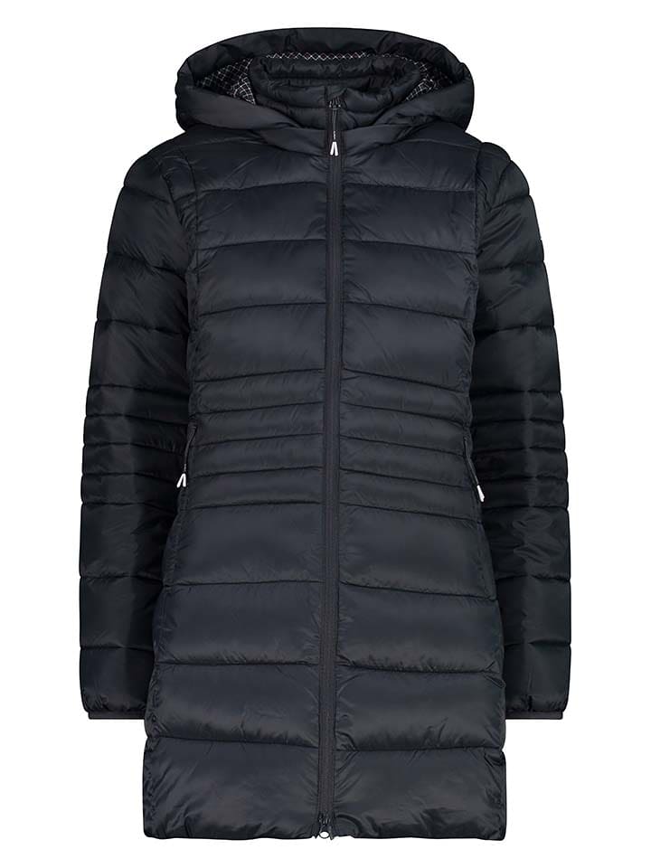 cmp Steppmantel in Schwarz - 43% | Größe 44 | Damenjacken