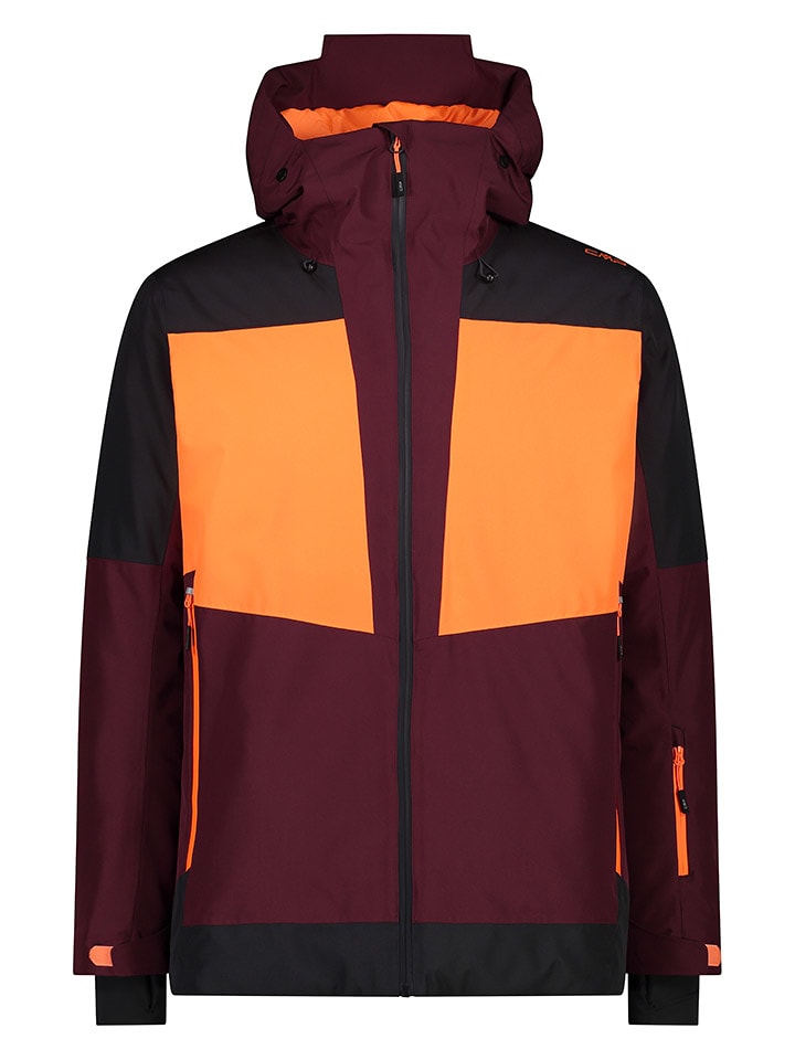 cmp Ski-/ Snowboardjacke in Rot - 71% | Größe 46 | Herren-outdoorjacken
