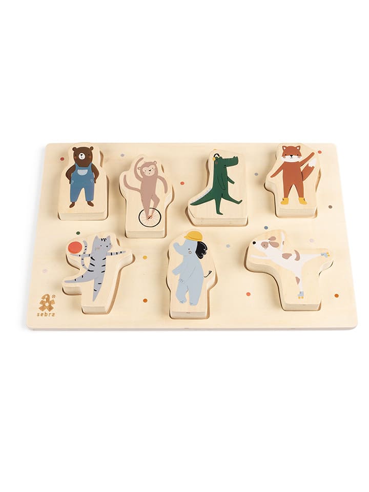 Sebra Steckpuzzle "Toes & Builders" - ab 12 Monaten - 57% | Gesellschaftsspiele