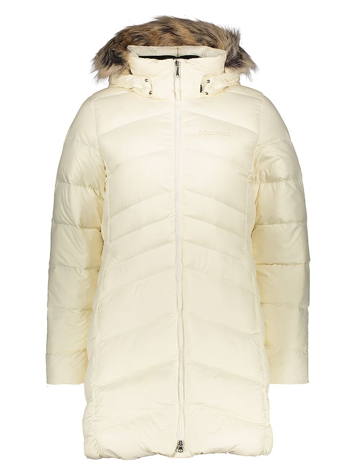 Marmot Steppmantel "Montreal" in Creme - 65% | Größe M | Damenjacken