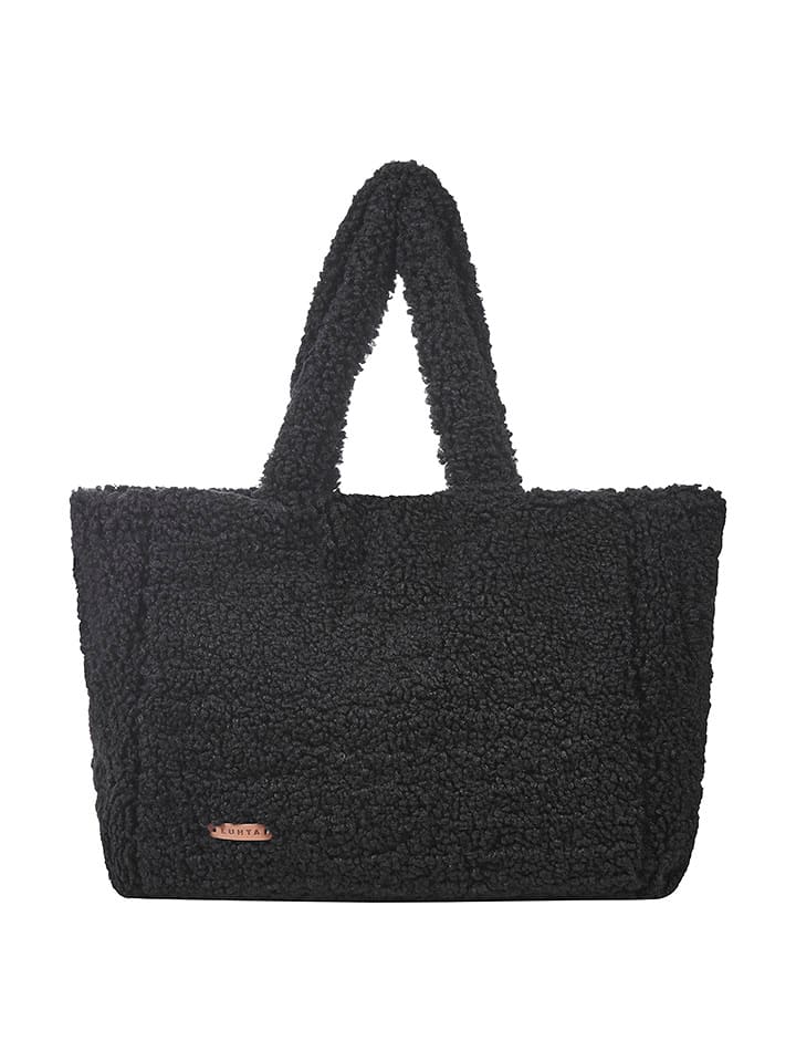 LUHTA Schultertasche "Oravisalo" in Schwarz - (B)32 x (H)30 x (T)18 cm - 35% | Damen-taschen