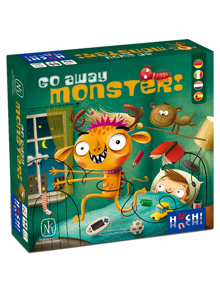 HUCH! Familienspiel "Go away monster!" - ab 3 Jahren - 35% | Gesellschaftsspiele