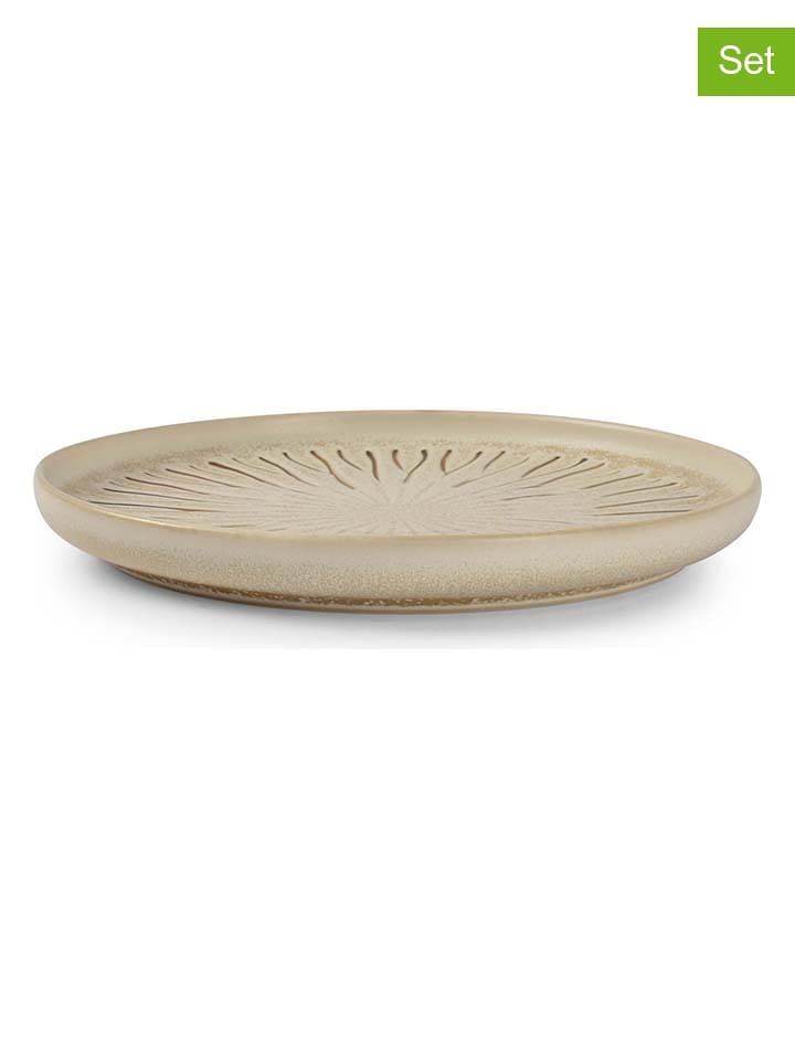 Salt and Pepper 4er-Set: Frühstücksteller "Orion" in Beige - Ø 19 cm - 37% | Gedeckter-tisch