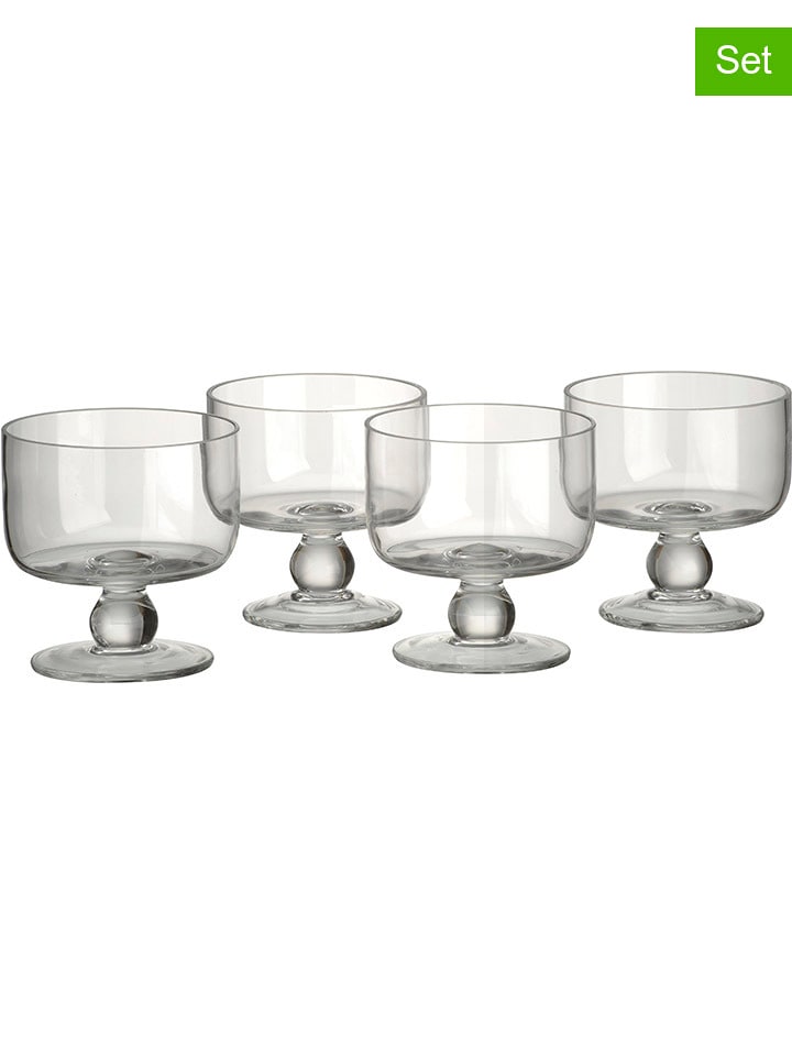 Artland 4er-Set: Dessertgläser ''Simplicity'' - 47cl - 19% | Gedeckter-tisch