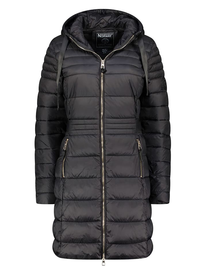 Geographical Norway Steppjacke in Schwarz - 79% | Größe XXL | Damenjacken