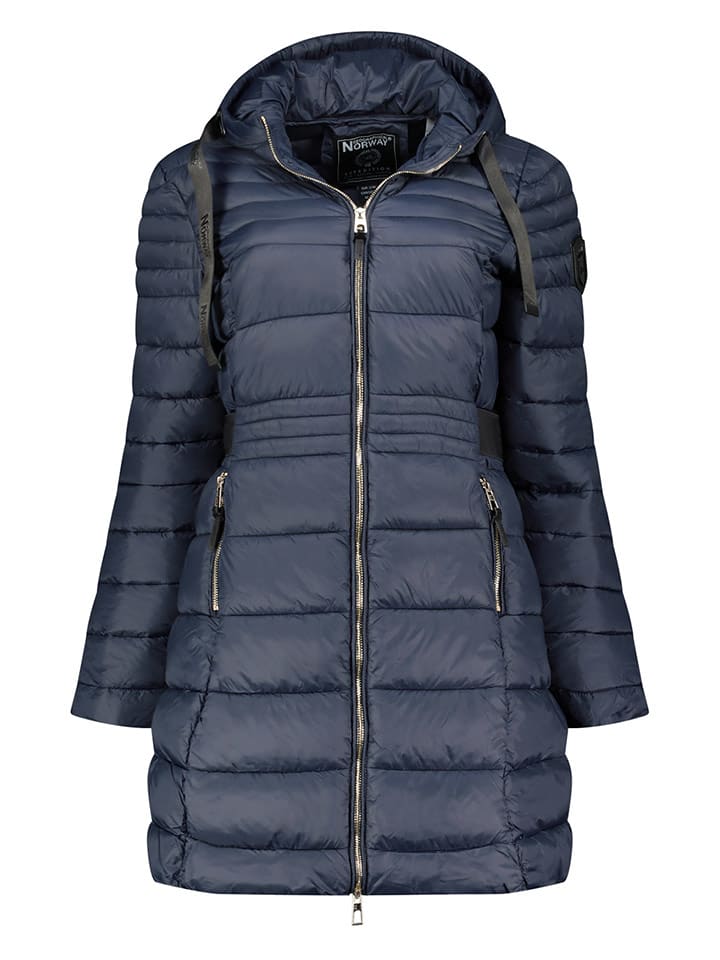 Geographical Norway Steppjacke in Dunkelblau - 75% | Größe L | Damenjacken