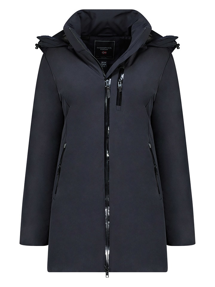 Geographical Norway Parka in Dunkelblau - 76% | Größe XXL | Damenjacken