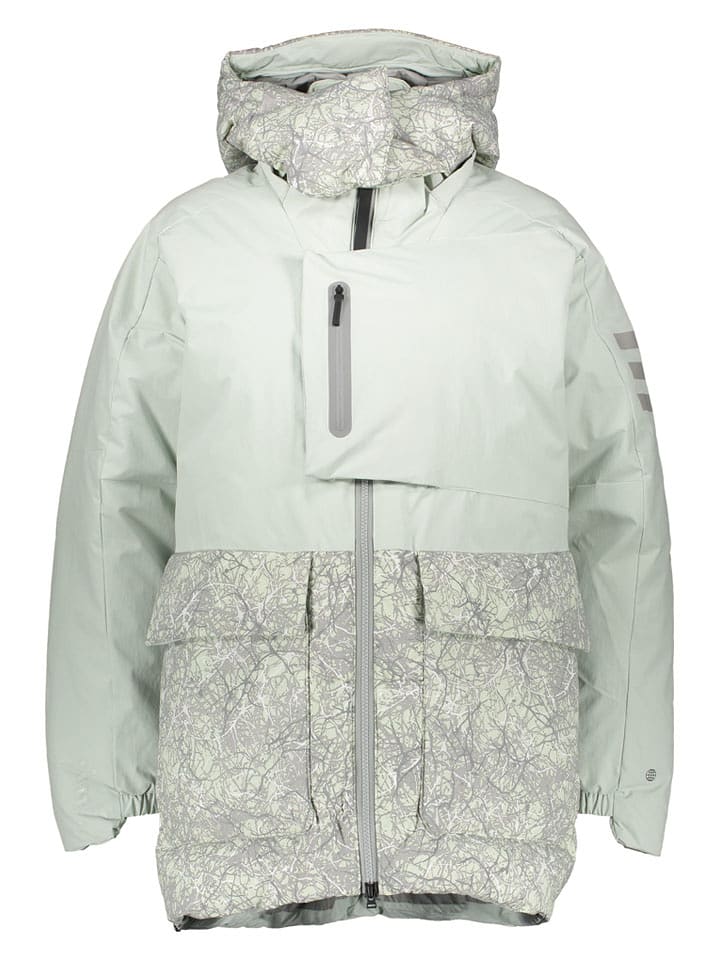 adidas AdidDaunenjacke "Terrex x And Wander Xploric" in Hellgrün - 78% | Größe L | Damen-outdoorjacken