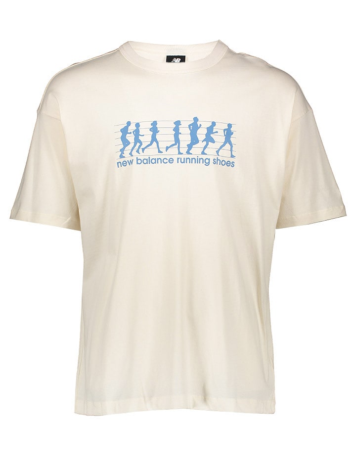 New Balance Shirt in Creme - 74% | Größe L | Damen-outdoor-tops-shirts