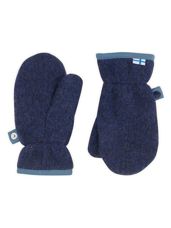 finkid Funktionsfäustlinge "NUPUJUSSI WOOL" in Dunkelblau - 34% | Größe 122-140 | Baby-handschuhe