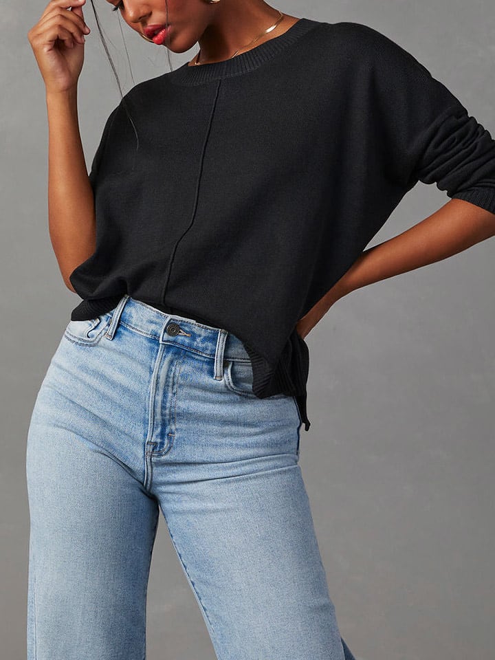 Milan Kiss Pullover in Schwarz - 79% | Größe M | Damen-pullover-cardigans