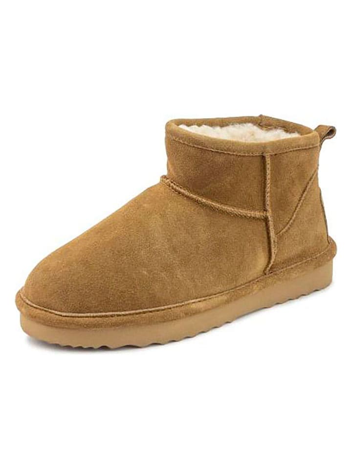 natural world Winterboots in Hellbraun - 54% | Größe 41 | Stiefeletten