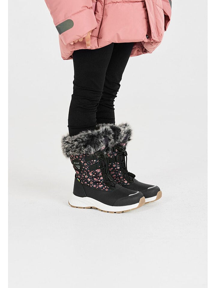 Zigzag Boots "Wesend" in Schwarz/ Pink - 63% | Größe 24 | Kinderstiefel