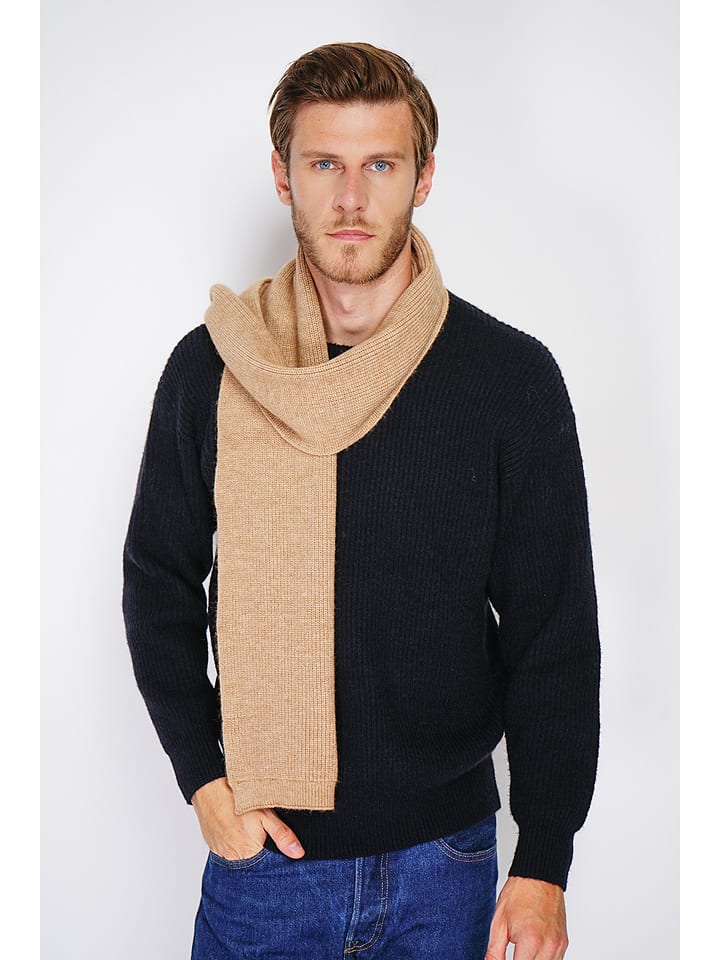 C& Jo Schal in Hellbraun - (L)170 x (B)30 cm - 54% | Herren-schals-tuecher