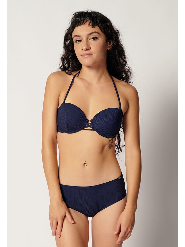 Skiny Bikini-Oberteil in Dunkelblau - 66% | Größe 80B | Damen-bademode