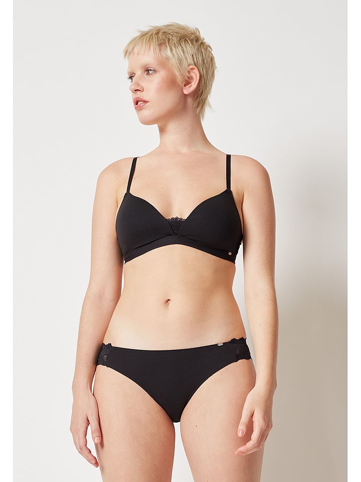 Skiny Bügelloser BH in Schwarz - 50% | Größe 80B | Damen-bhs