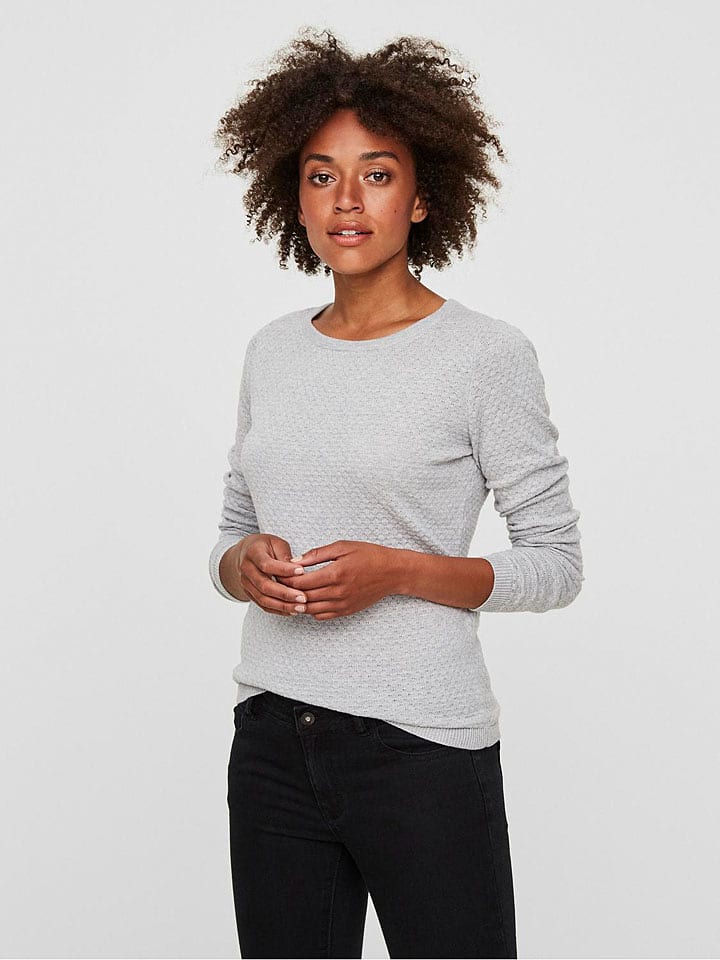 Vero Moda Pullover in Grau - 53% | Größe XS | Damen-pullover-cardigans