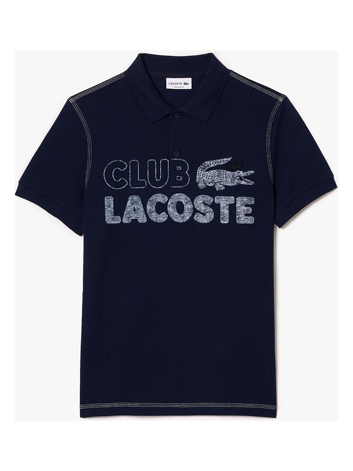 Lacoste Poloshirt in Dunkelblau - 59% | Größe M | Herren-plussize