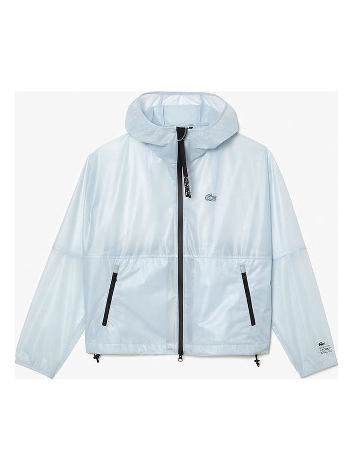 Lacoste Trainingsjacke in Hellblau - 59% | Größe 34 | Damen-outdoorjacken