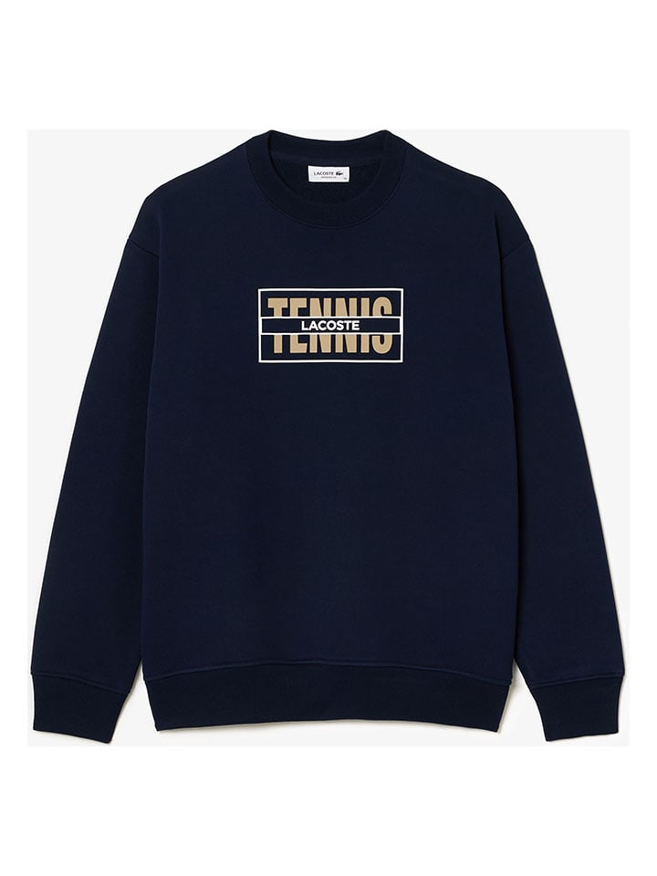 Lacoste Sweatshirt in Dunkelblau - 59% | Größe 38 | Damen-sweatshirts-jacken