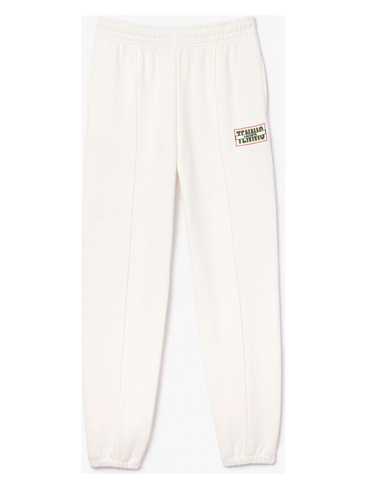 Lacoste Sweathose in Weiß - 59% | Größe 38 | Damenhosen