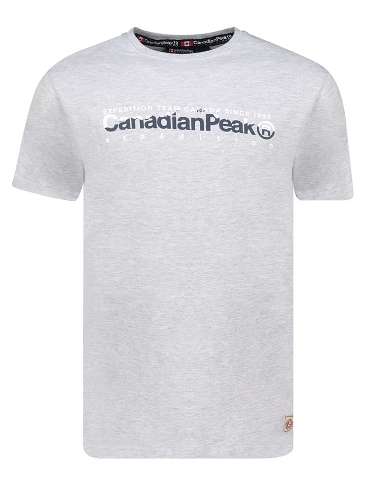 Canadian Peak Shirt "Jopeakeak" in Hellgrau - 59% | Größe XL | Herren-plussize