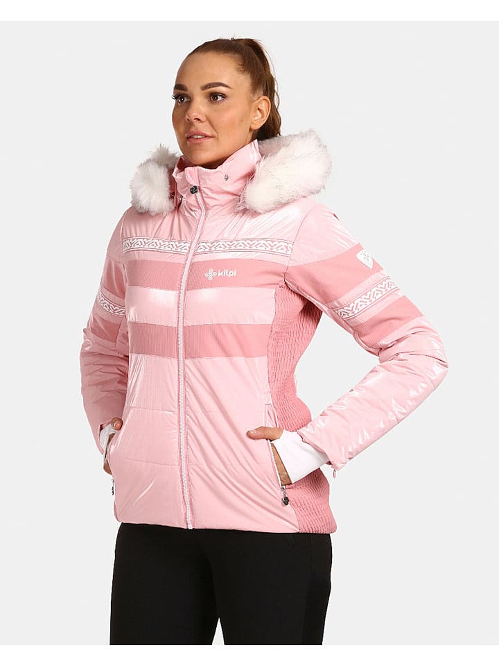 Kilpi Ski-/ Snowboardjacke "Dalia" in Rosa - 76% | Größe 44 | Damen-outdoorjacken