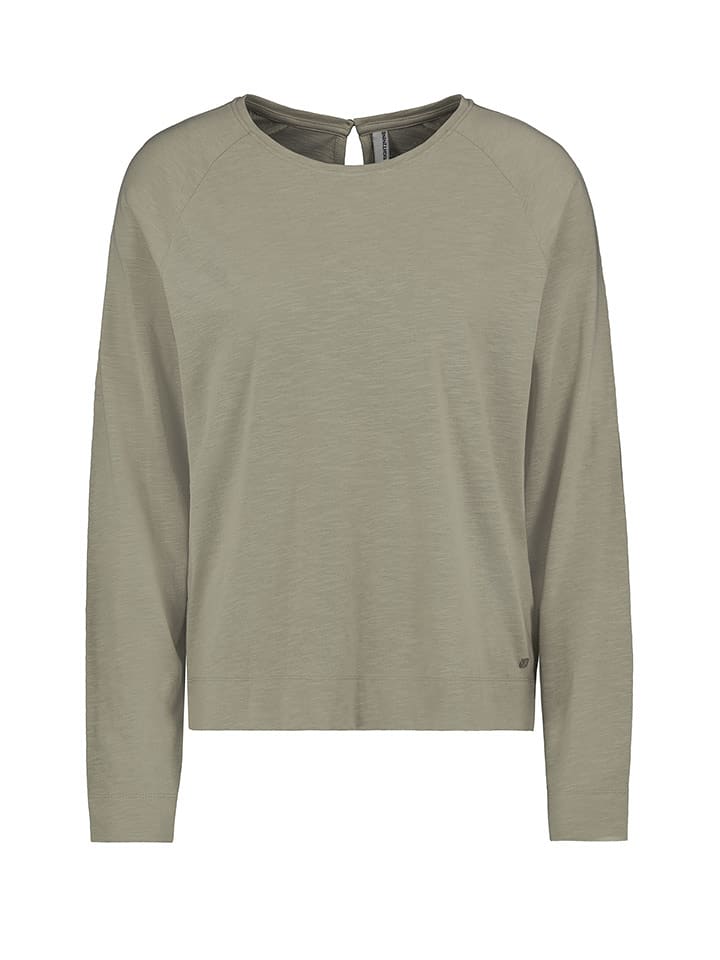 Eight2Nine Longsleeve in Oliv - 62% | Größe XXL | Damen-tops