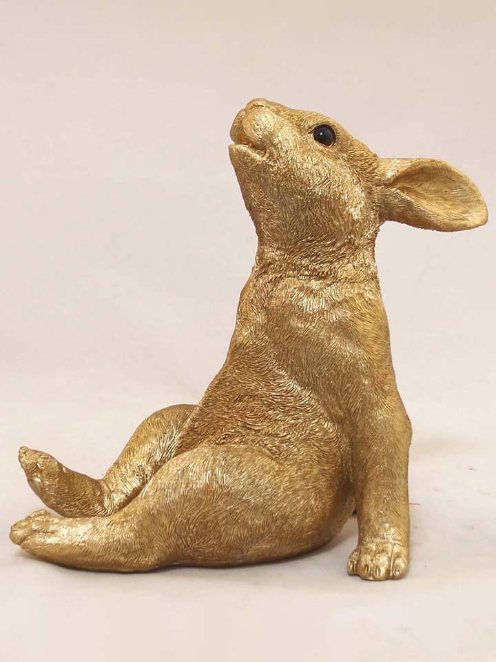 AM Design Dekofigur ''Sterngucker'' in Gold - (B)26,3 x (H)29,5 x (T)17 cm - 12% | Dekofiguren