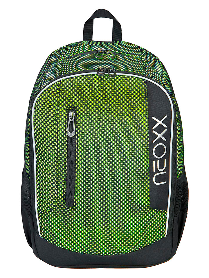 neoxx Rucksack "Flow" in Grün - (B)28 x (H)42,5 x (T)18 cm - 28% | Buero-schulbedarf